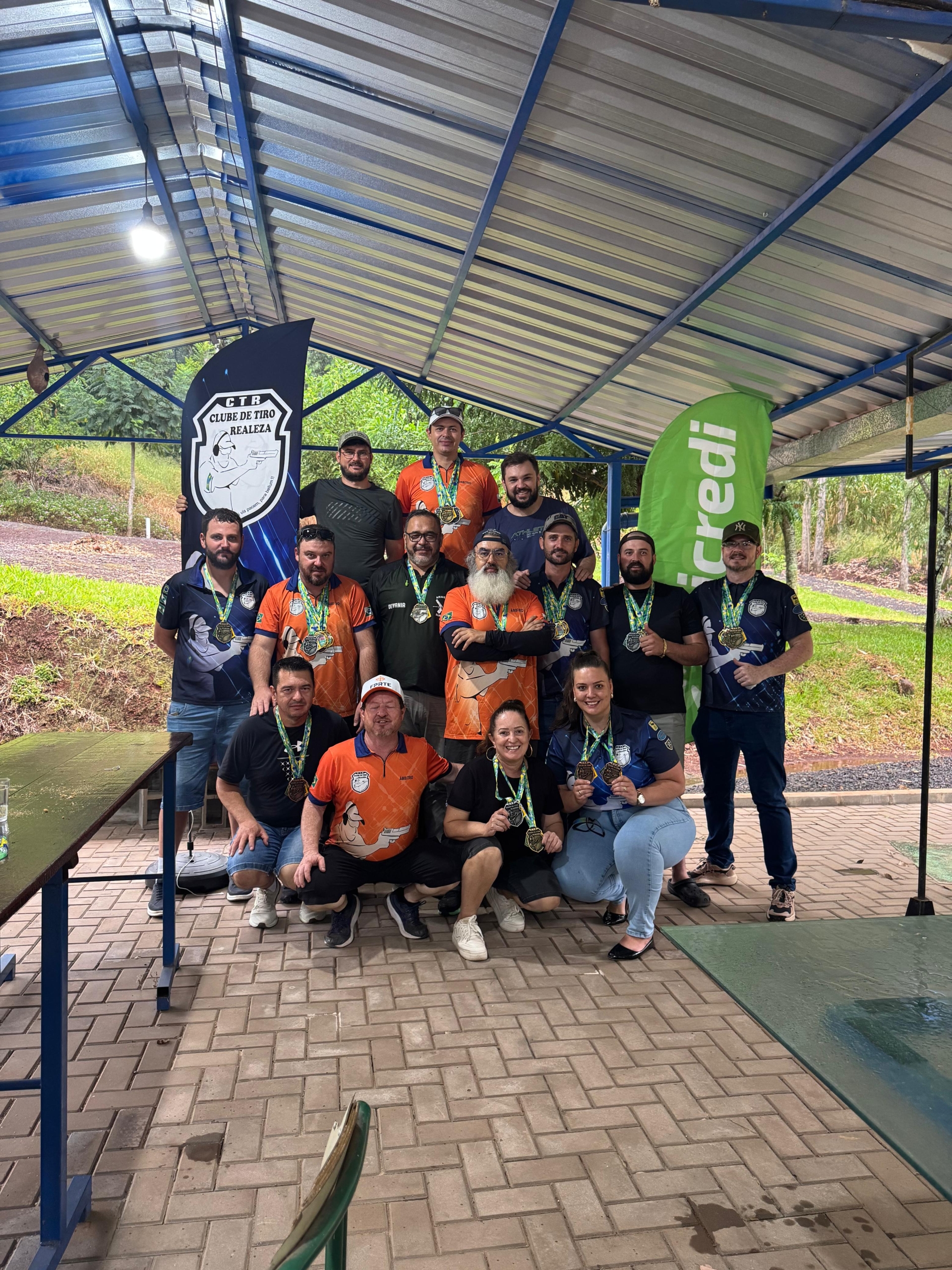 Medalhistas da etapa I do Tiro de Precisão 2026